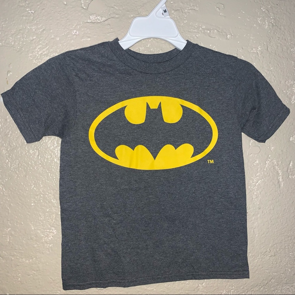 Toddlers Extra Small Batman Gray T-shirt
